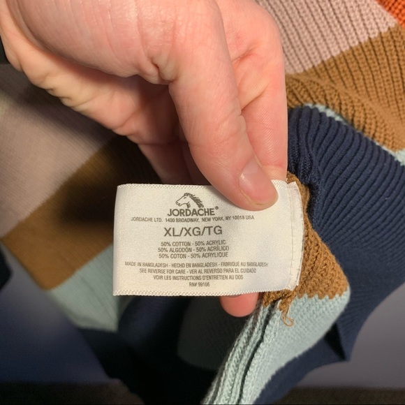 Jordache Colourful Striped Sweater - Picture 6 of 7